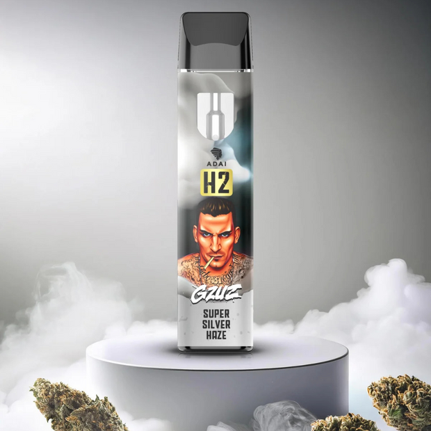 GZUZ Vape | 95% Superior Blend | Super Silver Haze🌿