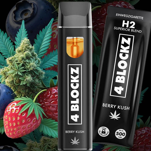 4 BLOCKZ Vape | Superior Blend 96% | Bubble Kush🍬🌿