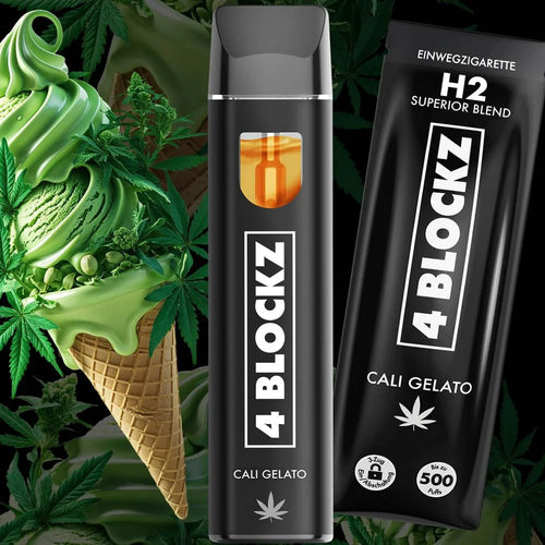 4 BLOCKZ Vape | Superior Blend 96% | Cali Gelato🍧🍦🌿