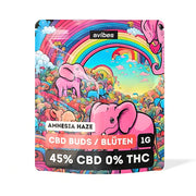 avibes® CBD Blüten | 45% CBD 0% THC | Amnesia Haze